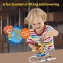 Joc Educativ STEM National Geographic puzzle 3D Lift hidraulic 49 piese